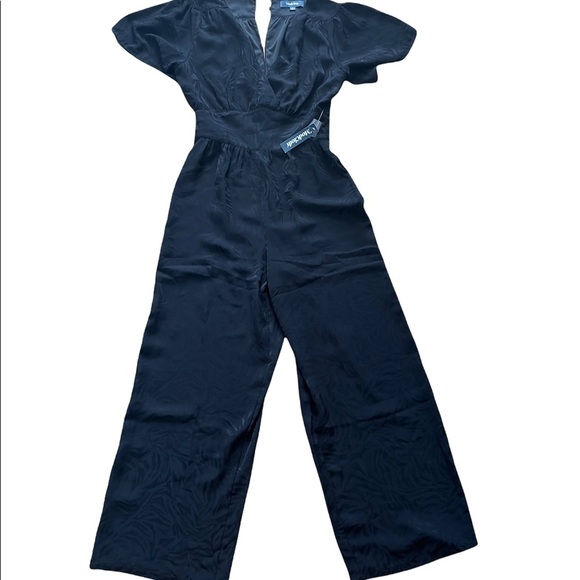 Modcloth NWT Black Zebra Print Jumpsuit - Picture 3 of 7